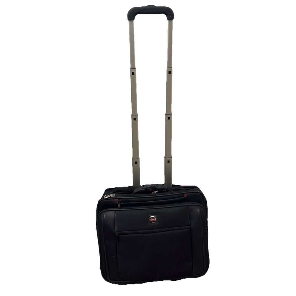 Swissgear By Wenger Rolling Laptop storage bag Underseat Luggage 2 Wheel Roomy